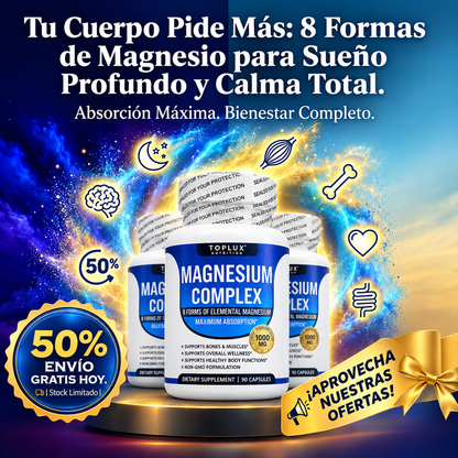 Magnesium Complex 1000 mg con envío gratis a todo Colombia