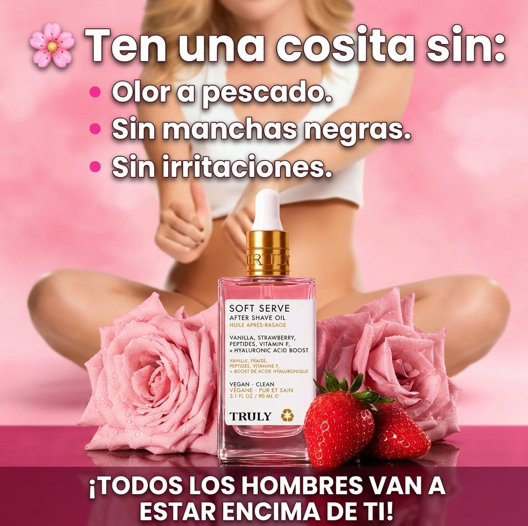Elimina manchas con Truly Aceite Intimo Beauty Post Afeitado 😍
