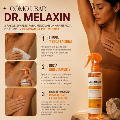 Dr. Melaxin Peel Shot™ Exfoliante Corporal Kojic + Turmeric 🔥
