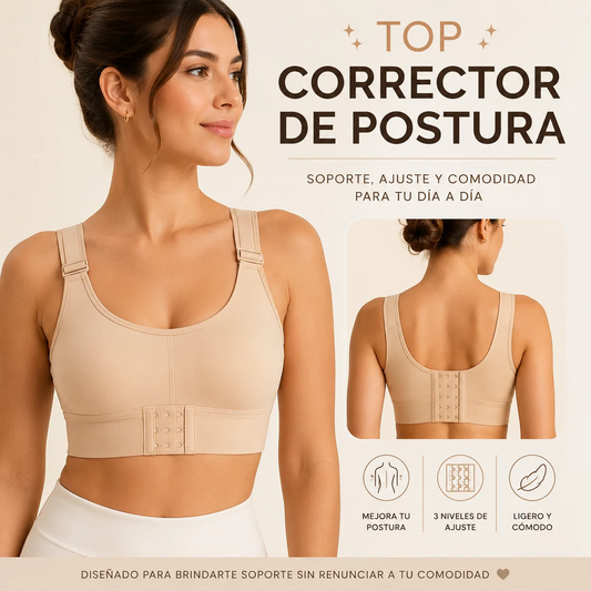 Top Corrector: Postura Perfecta + Comodidad Para Todo El Día✨